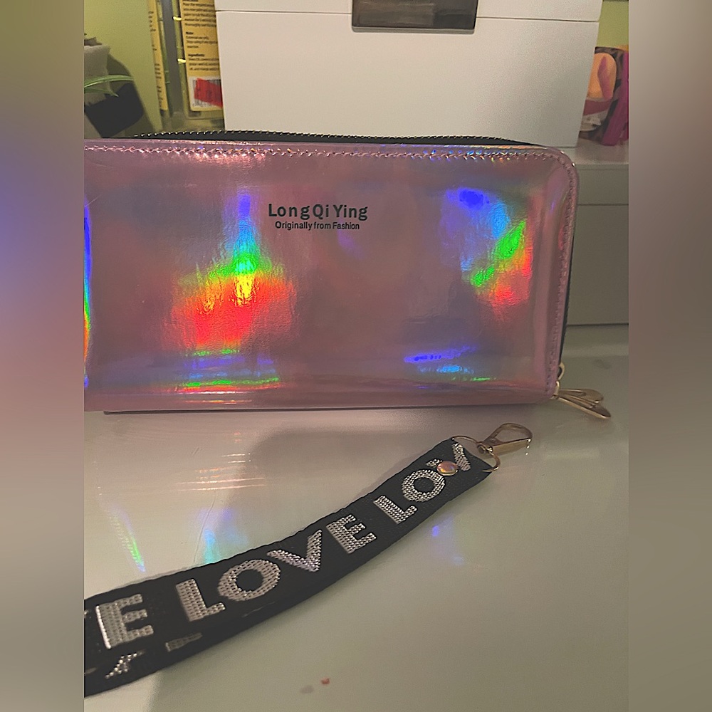 SOLD *SOLDNew Iridescence Chique Classy Wallet/Wristlet